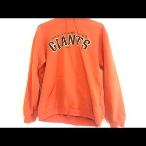 SF Giants Official MLB Orange Sweatshirt (large)